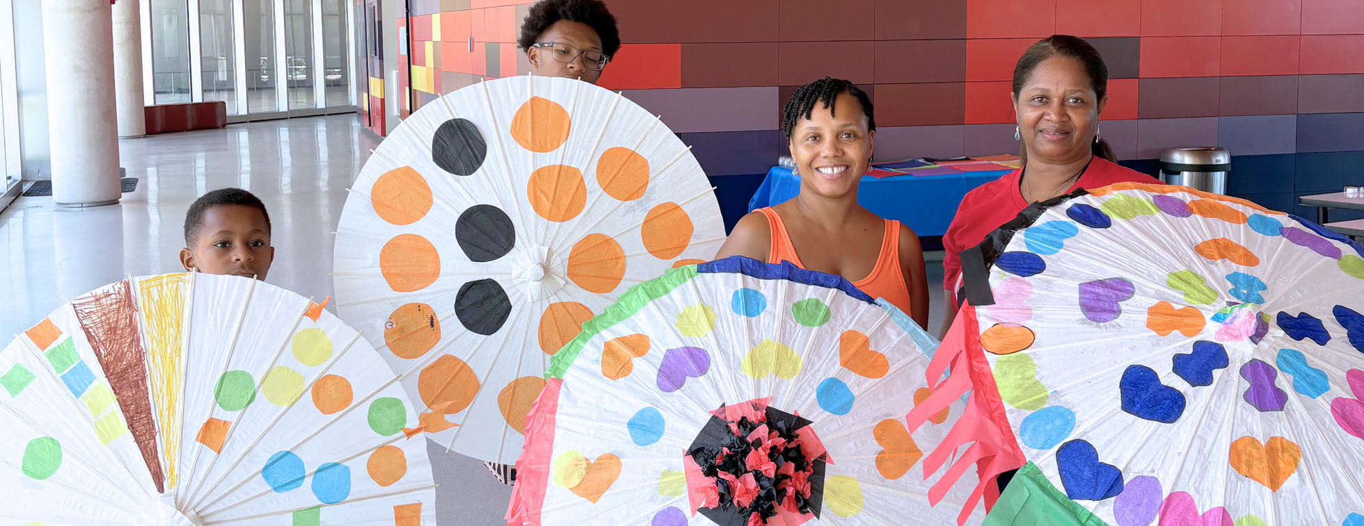 Illuminated Parasol Workshop (Family-Friendly)